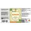 Alfalfa (Medicago sativa) Tincture, Organic Dried Leaf Liquid Extract