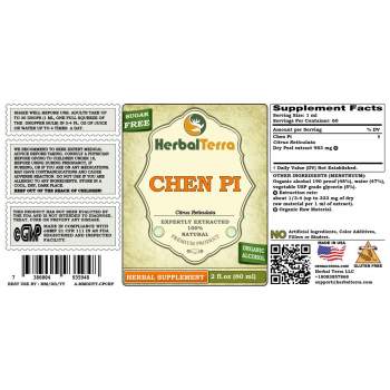 Chen Pi, Tangerine (Citrus Reticulata) Tincture, Dried Peel Powder Liquid Extract