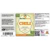 Chili (Capsicum Annuum) Tincture, Certified Organic Dry Fruit Liquid Extract