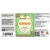 Ginkgo (Ginkgo Biloba) Tincture, Organic Dried Seed Liquid Extract