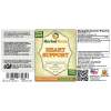 Heart Support Herbal Formula, Certified Organic Reishi Whole Mushroom, Garlic Bulb Liquid Extract