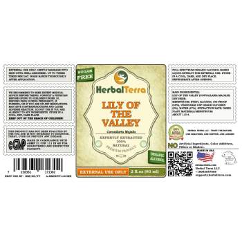 Lily Of The Valley (Convallaria majalis) Tincture, Dried Herb Liquid Extract
