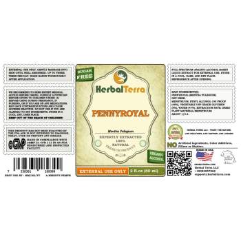 Pennyroyal (Mentha pulegium) Dried Herb Liquid Extract — External Use Only