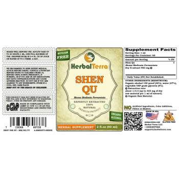 Shen Qu, Medicated Leaven (Massa Medicata Fermentata) Tincture, Liquid Extract