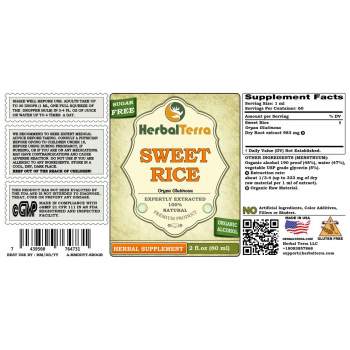 Sweet Rice, Nuo Dao Gen (Oryza Glutinosa) Dried root Liquid Extract