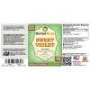 Sweet Violet (Viola Odorata) Tincture, Organic Dried Leaves Liquid Extract