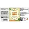 Beet Root (Beta Vulgaris) Tincture, Organic Dried Root Liquid Extract