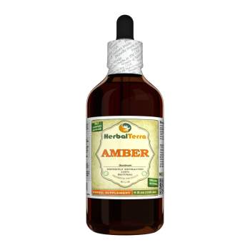 Amber (Succinum) Tincture, Dried Amber Resin Liquid Extract