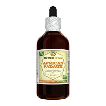 African Padauk (Pterocarpus soyauxii) Tincture, Dried Bark Liquid Extract