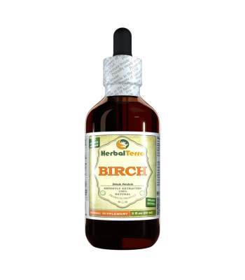 Birch (Betula pendula) Tincture, Dried Leaves Powder Liquid Extract