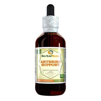 Arteries Support Herbal Formula, Hawthorn Berry, Garlic Bulb, Olive Leaf Liquid Extract