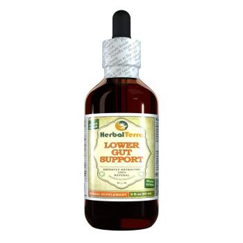 Lower Gut Support Herbal Formula, Slippery Elm Bark, Marshmallow Leaf, Garlic Bulb Liquid Extract