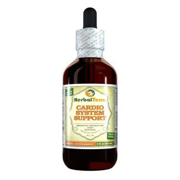 Cardio System Support Herbal Formula, Hawthorn Berry, Kudzu Root, Arjuna Bark Liquid Extract