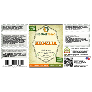 Kigelia (Kigelia Africana) Tincture, Dried Fruit Liquid Extract