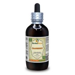 Cranberry (Vaccinium Macrocarpon) Tincture, Organic Dried Berries Liquid Extract