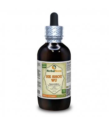 He Shou Wu, Fo Ti (Reynoutria multiflora) Tincture, Dried Prepared Root Powder Liquid Extract