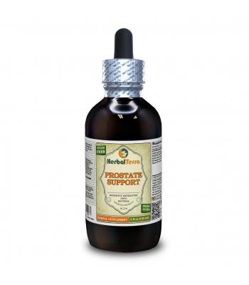 Prostate Support Herbal Formula, and Wildcrafted Saw Palmetto Berry, Stinging Nettle Leaf, Pygeum Bark Liquid Extract