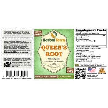 Queen's Root (Stillingia sylvatica) Tincture, Dried Roots Liquid Extract