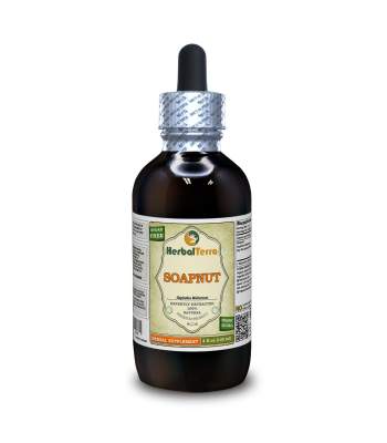 Soapnut (Sapindus mukorossi) Tincture, Dried Deseeded Nuts Liquid Extract