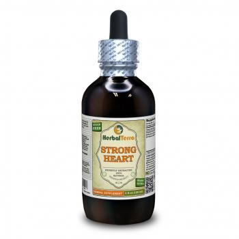 Strong Heart Herbal Formula, Certified Organic Hawthorn Berry, Goldenseal Leaf Liquid Extract