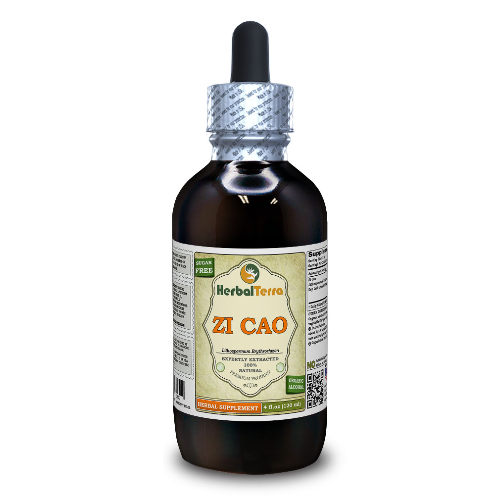 Zi Cao (Lithospermum Erythrorhizon) Tincture Dried Root Liquid Extract - Picture 4 of 7